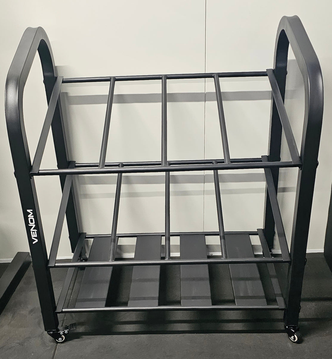 Venom Foam Roller and Yoga Mat Storage Cart – Nordic Fitness Equipment