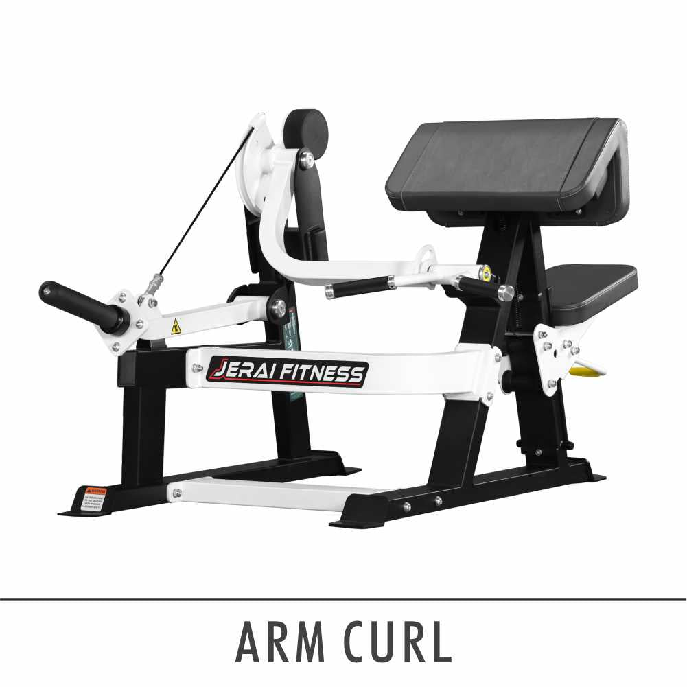 Jerai Plate Load Arm Curl (Load On)