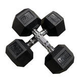 Rubber Hex Dumbbell (single)