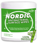 Antibacterial Gym Wipes (100% Bamboo) (10 Cartons / 40 Rolls)