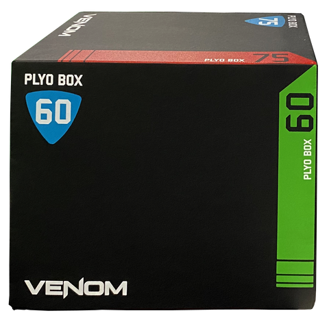 Venom 3 in 1 Foam Plyo Box (50cm x 60cm x 75cm)