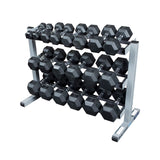 Body Solid Powerline 3 Tier 36 inch Dumbbell Rack (GDR363)