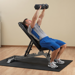 Body Solid Pro Clubline Commercial Flat/Incline/Decline Bench (SFID325)
