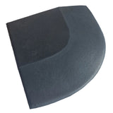 20mm EPDM Rubber Gym Floor Tile Ramp Corner