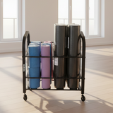 Venom Foam Roller and Yoga Mat Storage Cart