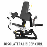 Jerai Plate Load Isolateral Bicep Curl (Load On)