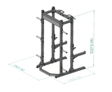 Venom Commercial Half Rack