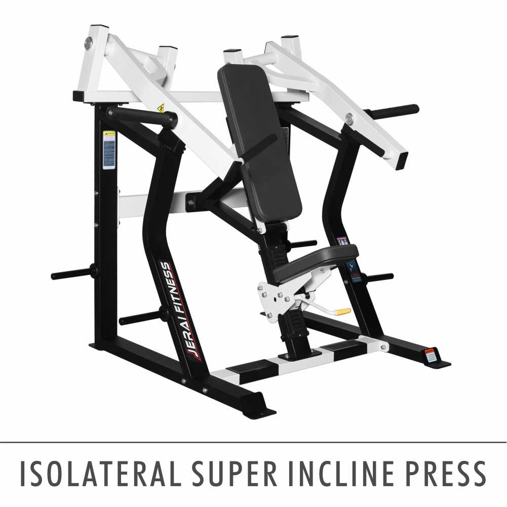 Jerai Plate Load Isolateral super Incline Press (Load On)