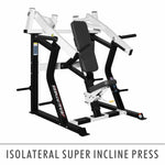 Jerai Plate Load Isolateral super Incline Press (Load On)