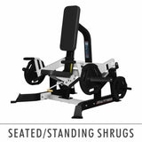 Jerai seated Standing Shrugs