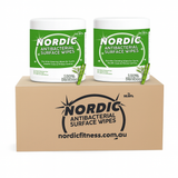 Bamboo Antibacterial Gym Wipes - 2x Rolls