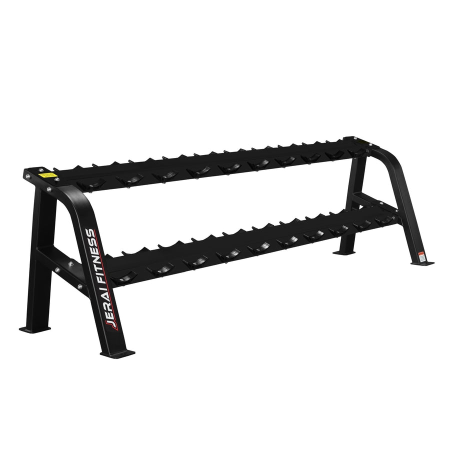 Jerai Dumbbell Rack Twin Tier JBR-122 commercial gym equipment – main product image
