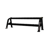 Jerai Dumbbell Rack Twin Tier JBR-122 commercial gym equipment – alternate view 1