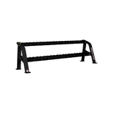 Jerai Dumbbell Rack Twin Tier JBR-122 commercial gym equipment – alternate view 2
