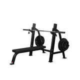 Jerai Olympic Flat Bench (Falcon Series) JFBR-1030 commercial gym equipment – alternate view 4