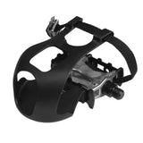 Spin Bike Pedal with Toe Cage (Pair)