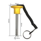 Magnetic Weight Selector Pin With Lanyard