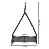 Commercial D Handle with Rubber Grip