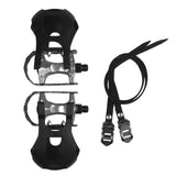Spin Bike Pedal with Toe Cage (Pair)