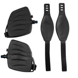 Pedals With Ratchet Straps 9/16"