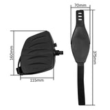 Pedals With Ratchet Straps 9/16"