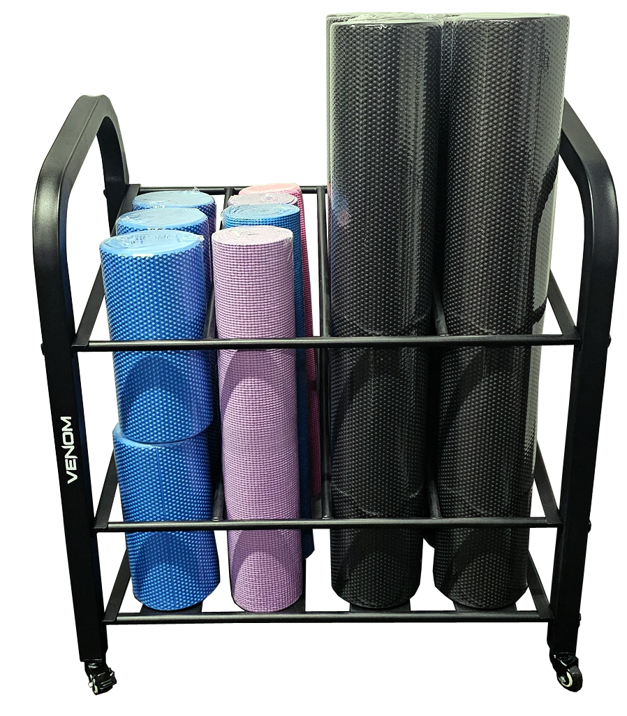 Foam Roller Storage Cart Foam Roller Storage Cart
