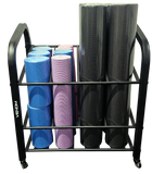 Venom Foam Roller and Yoga Mat Storage Cart