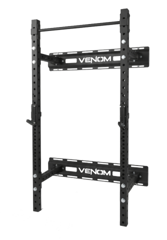 Venom Wall Mounted Folding Squat Rack