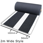 Gym Sled Track Turf with Line Markings