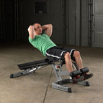 Body Solid Heavy Duty Flat Incline Decline Bench (GFID71B)