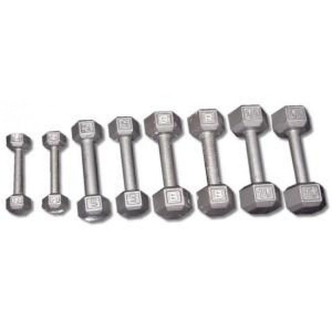 Cast Iron Hex Dumbbell