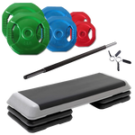 Aerobic Pump Set (20kg) with Commercial Step Package