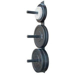 Wall Mounted Olympic Weight Plate Storage Rack